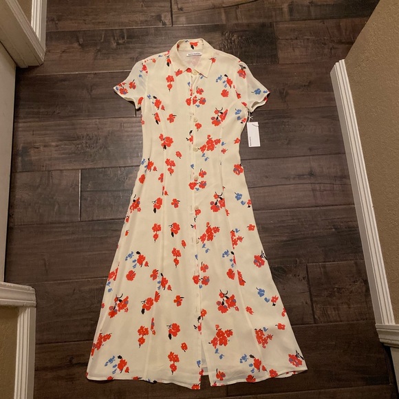 NWT REFORMATION floral dress $100 OFF Size 4 - Picture 5 of 7